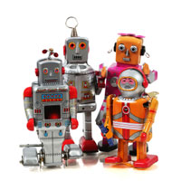 Vintage-Robot-Toys