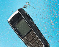 Cell Phone in Water