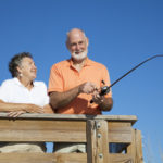 Senior Couple Fishing Trip